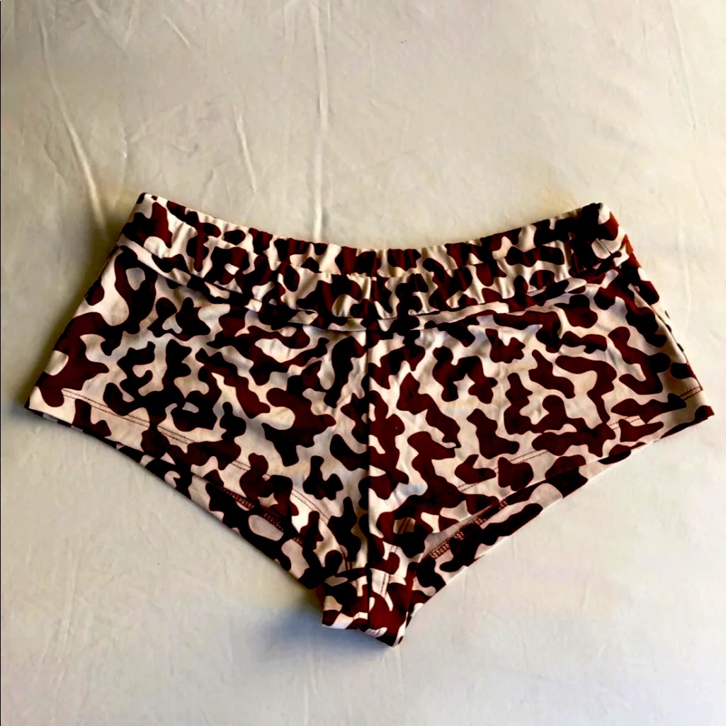 Dvf Kiwi Boy Shorts Nwt